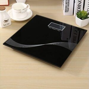 Electronic Thick Tempered Glass Lcd Display Digital Personal Bathroom Health Body Weighing Scales