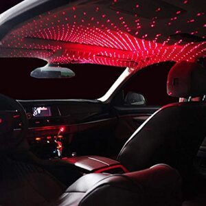 Car Interior Star Roof Ambient Light/USB Laser Projection Interior Decoration Light - Universal For All Cars