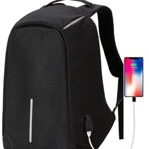 Laptop Bag for Men Waterproof 15.6 inch Anti Theft Backpack with Mobile Charging USB Port Latest Stylish for Office College Travelling or Business Purpose