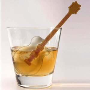 Guitar Shaped Silicone Former Ice Cube Tray Ice Cream Maker Chocolate Candy Molds Bar Party Drink